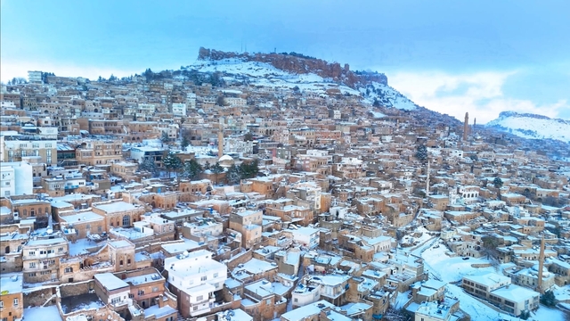 Mardin'de eğitime kar engeli