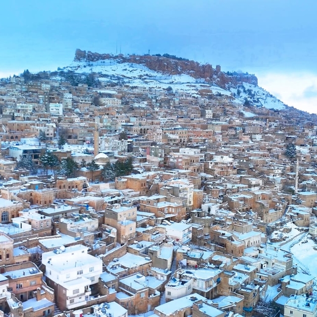 Mardin'de eğitime kar engeli