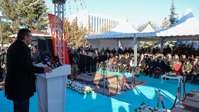 Cumhurbaşkanı Yardımcısı Yılmaz, Bingöl'de temel atma törenine katıldı: