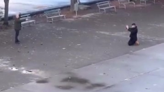 Okul bahçesindeki rehine krizinde baba serbest bırakıldı, şantajcı tutuklandı