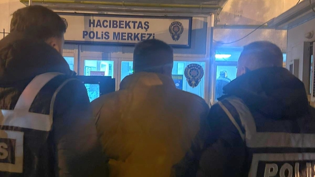 Nevşehir'de yakalanan hırsızlık şüphelisi tutuklandı