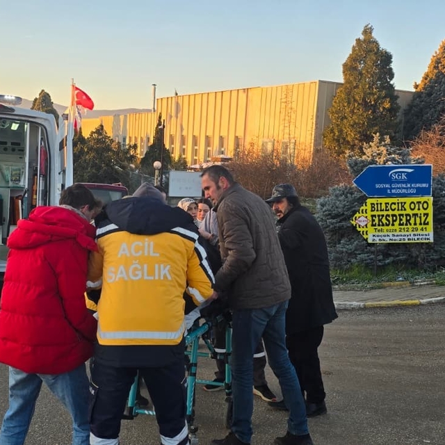 Bilecik'te meydana gelen trafik kazasında 1 kişi yaralandı