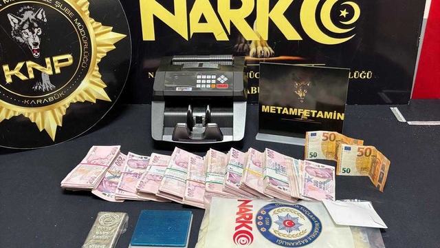 Karabük'te düzenlenen uyuşturucu operasyonunda 1 şüpheli tutuklandı