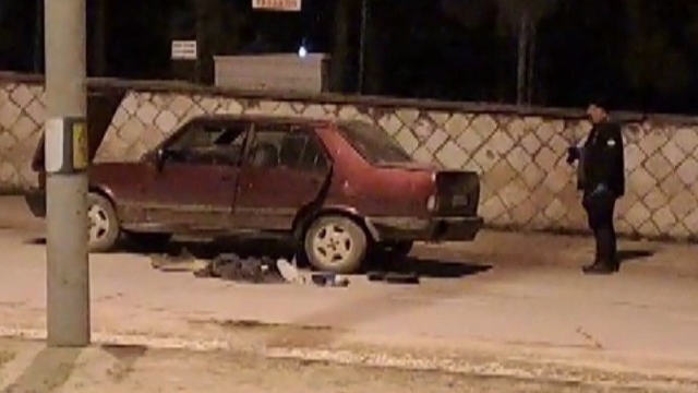 Kahramanmaraş'ta şüpheli araçtan el yapımı patlayıcı çıktı