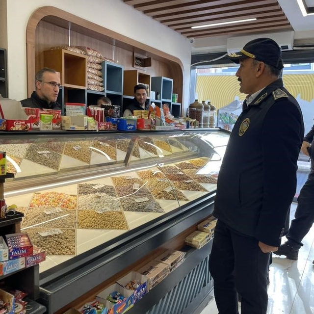 Zabıta ekiplerinden yılbaşı öncesi denetim