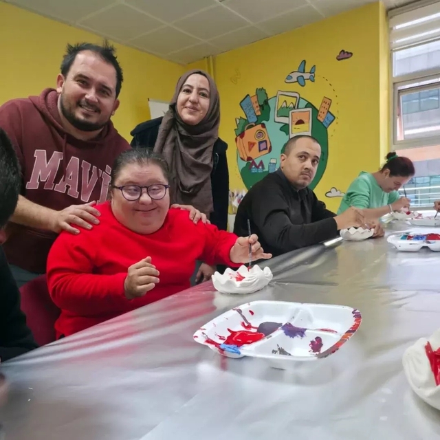 Muğla'da özel bireyler engelleri sanatla aştı