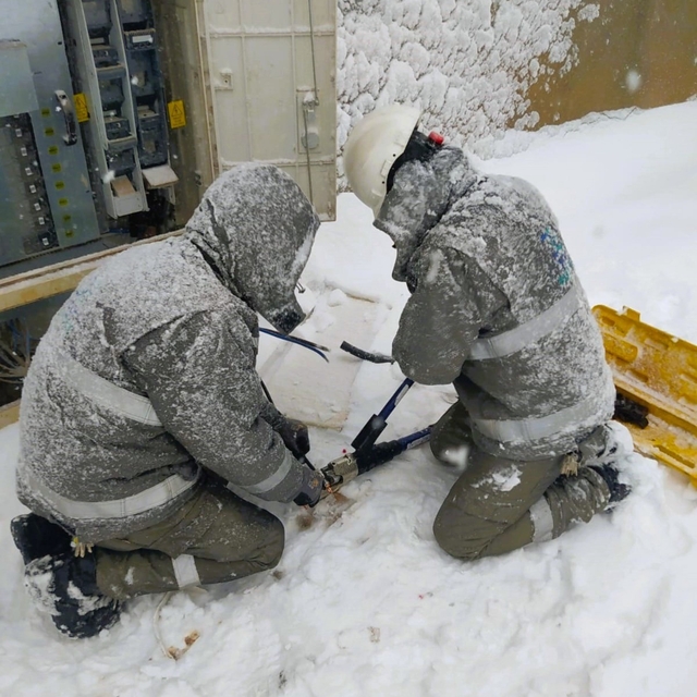 Dicle Elektrik'ten 6 ilde kar mesaisi