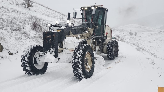 Amasya'da 28 köy yolu ulaşıma kapalı