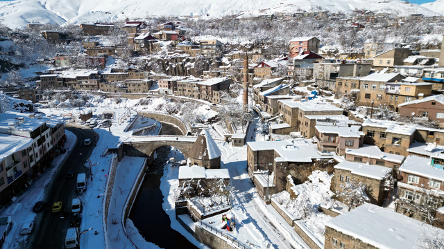 Bitlis'te karla mücadele çalışmaları sürüyor