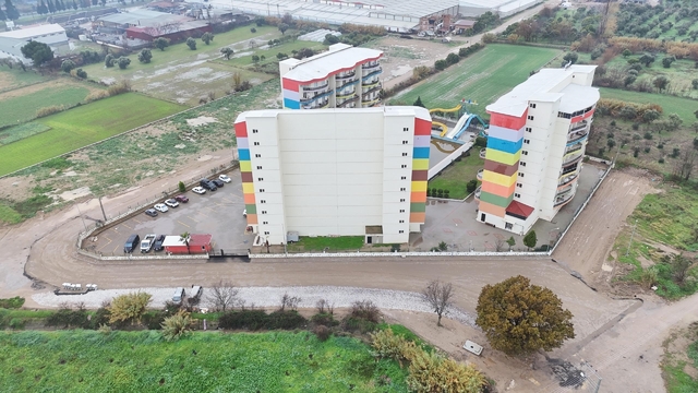 Nazilli Belediyesi'nden Yeşil Mahalle'ye 5 bin metrekarelik yol yatırımı