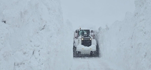 Şırnak'ta kar kalınlığı 2 metreyi geçti