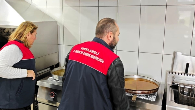 Vize'de kuru yemiş, pastane ve içkili mekanlara yılbaşı denetimi