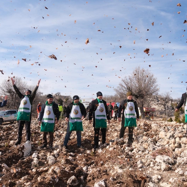 Şehidin adı sedir ormanında yaşatılıyor