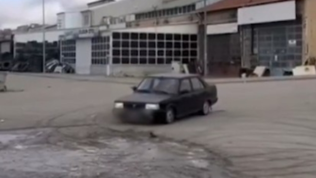 Attığı drift sosyal medyaya düştü 46 bin TL ceza yedi
