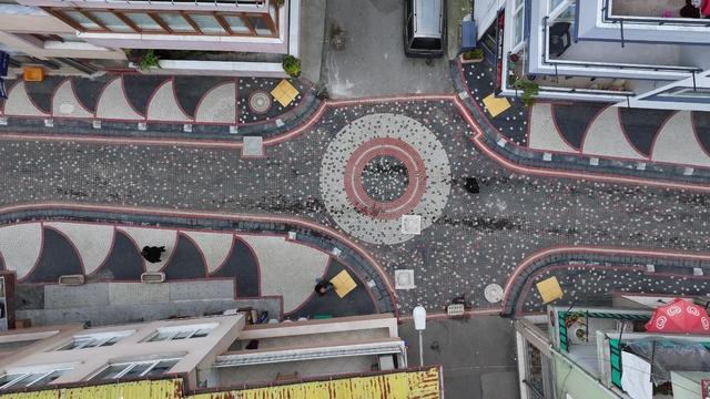 Trabzon'un sokaklarına "estetik dokunuş"