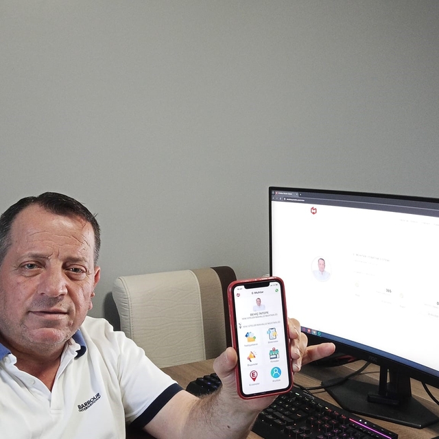 Alaplı'da tebligat mağduru muhtar, "E-Muhtar" uygulamasını hayata geçirdi