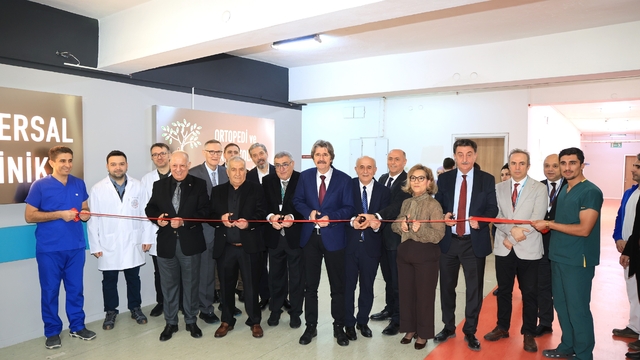 BUÜ Hastanesinin ikinci ortopedi kliniği hizmete açıldı