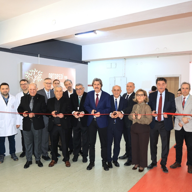 BUÜ Hastanesinin ikinci ortopedi kliniği hizmete açıldı