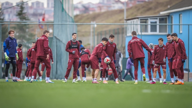 Trabzonspor 'Süper Kupa' hazırlıklarını sürdürdü