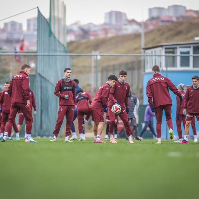 Trabzonspor 'Süper Kupa' hazırlıklarını sürdürdü