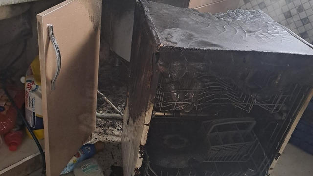 İtfaiyenin hızlı müdahalesiyle alevler diğer odalara sıçramadan söndürüldü