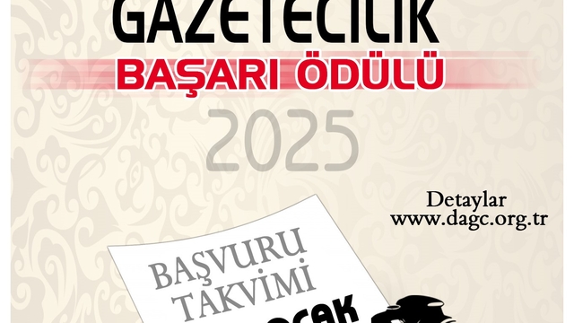 DAGC gazetecileri ödüllendirecek