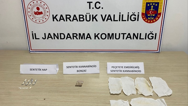 Karabük'te uyuşturucu operasyonu: 2 gözaltı