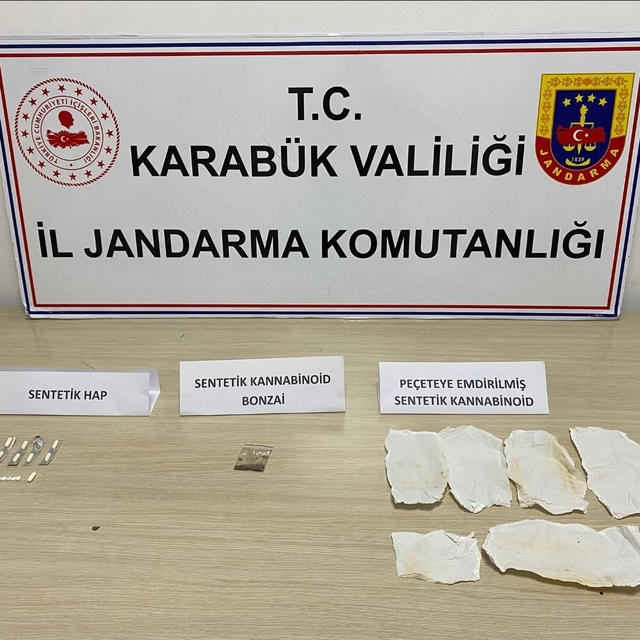 Karabük'te uyuşturucu operasyonu: 2 gözaltı