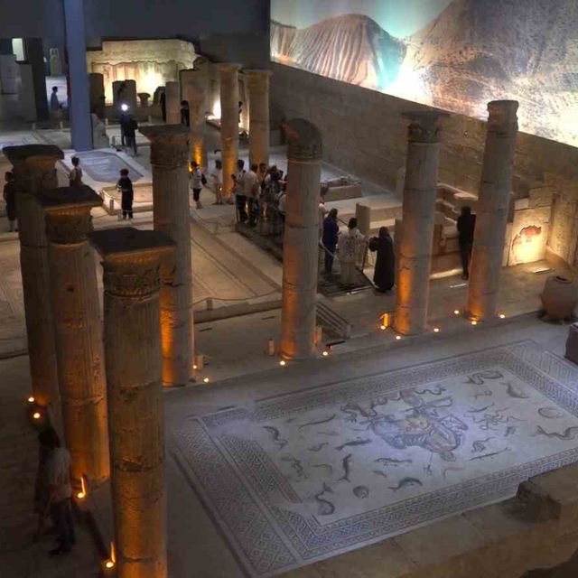 Zeugma Mozaik Müzesi 2025'te ziyaretçi rekoru kırdı