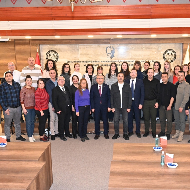 DTO Başkanı Erdoğan; "Üretimin, istikrarın ve ortak aklın yılı olsun"