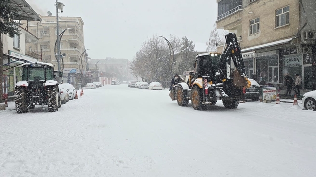 Çermik'te kar esareti