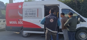 Hatay'da yabancı uyruklu şahıslar denetlendi