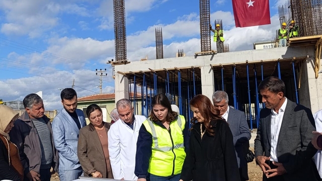 AK Parti Mersin Milletvekili Söylemez, Bozyazı Devlet Hastanesi ek hizmet binasını inceledi