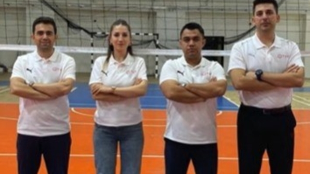 Kayseri Voleybol Ulusal Aday Hakemleri'nden büyük başarı