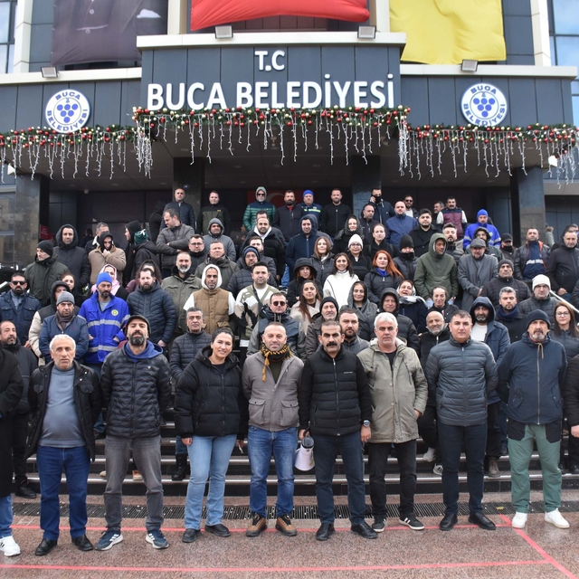Buca Belediyesi'nde iş bırakma eylemi sona erdi
