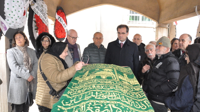 Vefat eden GEMA Vakfı Başkanı Kilimcigöldelioğlu son yolculuğuna uğurlandı