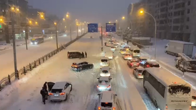 Diyarbakır'da kar yağışı (4)