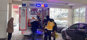 Muş'ta özel donanımlı obez ambulansla hasta nakli gerçekleştirildi