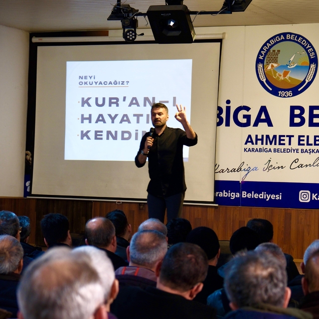 Karabiga'da Mekke'nin Fethi Gecesi coşkusu