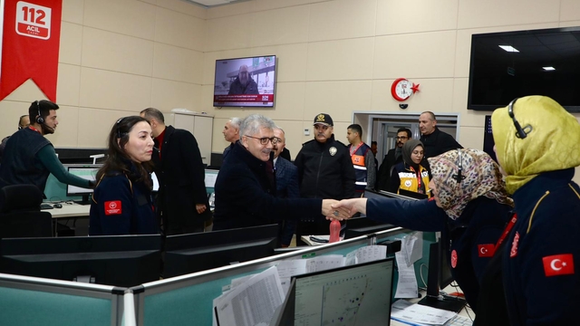Kırıkkale, Niğde, Yozgat ve Kırşehir'de görevi başındaki personelin yeni yılı kutlandı