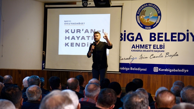 Karabiga'da Mekke'nin Fethi Gecesi coşkusu