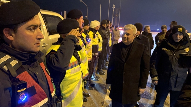 Konya, Afyonkarahisar ve Aksaray valilerinden yeni yıla görev başında giren personele ziyaret