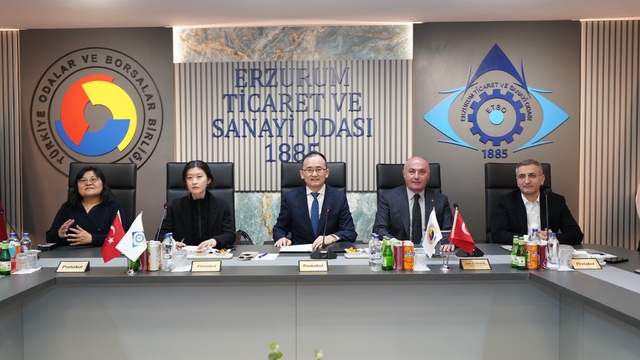 Çin Büyükelçisi JIANG Xuebin ETSO'da