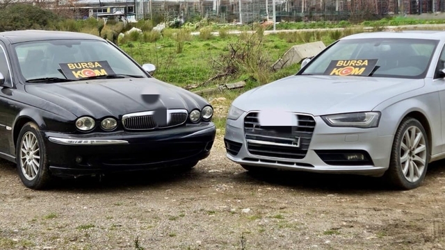 Bursa'da gümrük kaçağı otomobil ticareti yapan şahıslara operasyon