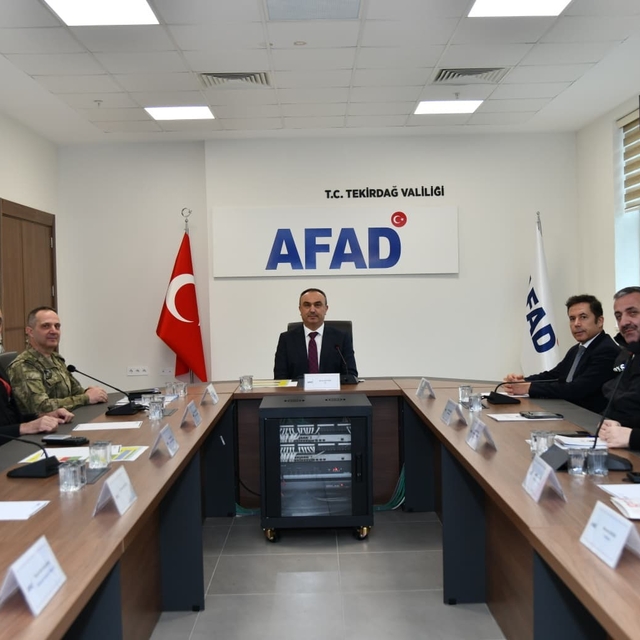 Süleymanpaşa'da AFAD ekiplerinin mahalle bazlı müdahale alanları belirlendi