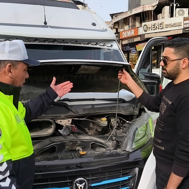 28 sürücüye toplam 116 bin 976 lira ceza kesildi