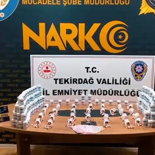 Tekirdağ'da zehir tacirlerine darbe