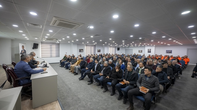 Mersin'de haşereyle mücadele bilgilendirmesi