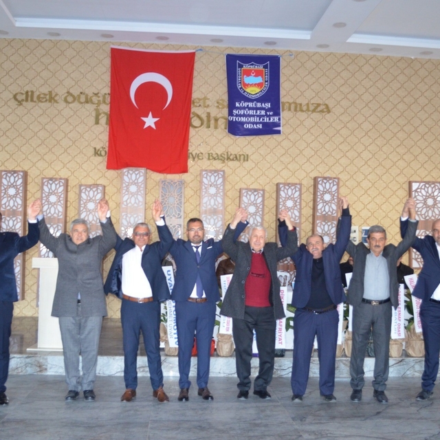 Köprübaşı Şoförler Odası'nda tek liste tam destek
