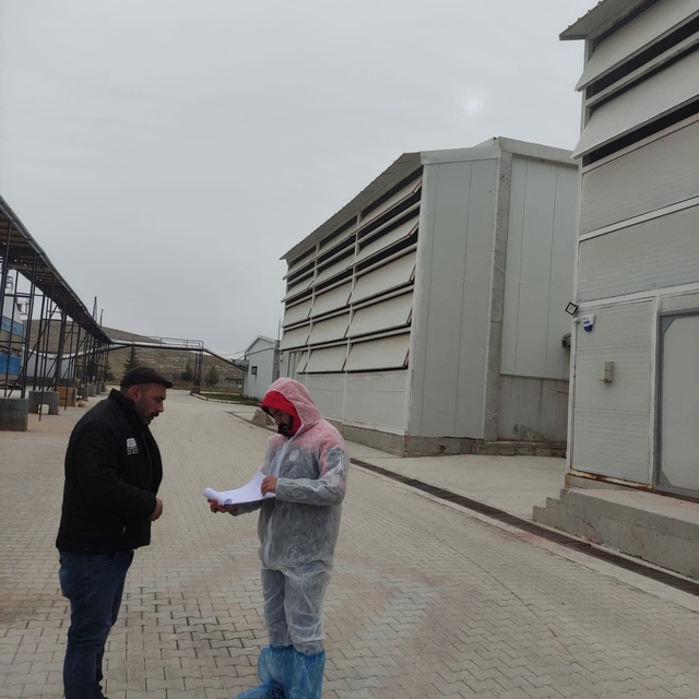 Kanatlı hayvan ve yumurta üretim tesislerinde denetim